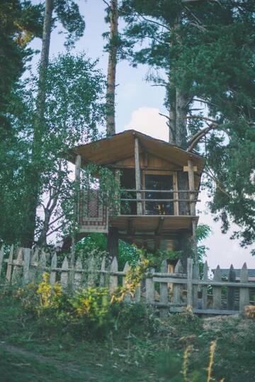 Фото номера Бюджетный двухместный номер с 1 кроватью Гостевой дом Heshkili huts Svaneti г. Keshkili 2